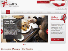 Tablet Screenshot of drpeter.org